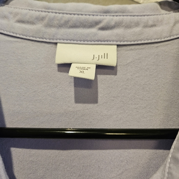 J. Jill Long Sleeve Button Up Tunic Size XL - Picture 3 of 9